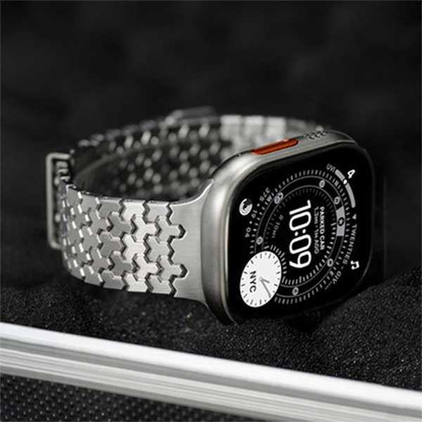 アップルウォッチ Apple Watch ハニカムメタルマグネットバンド 