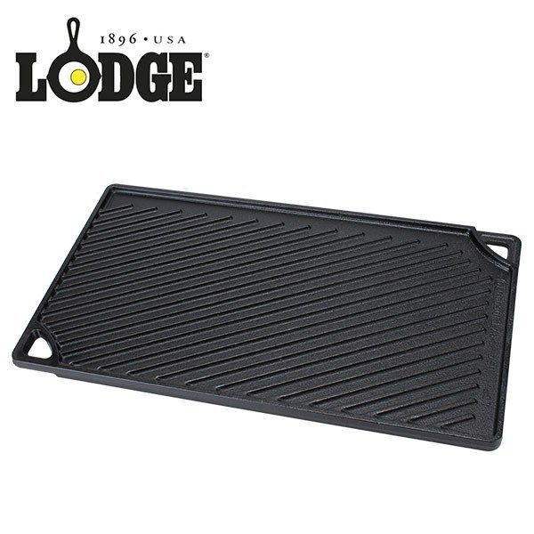 Lodge - ロッジ Lodge  プロロジック ダブルプレイグリドル 16-3/4インチ Lodge ロッジ ロジック プロロジック ダブルプレイグリドル 16-3