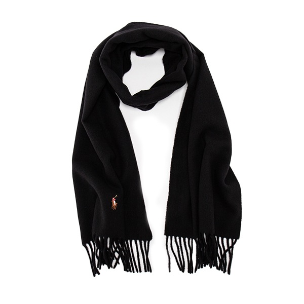 ݥ ե POLO RALPH LAUREN ޥե顼 ȡ ͥ㡼 ꥢ С󥦡  PC1047 signature italian virgin wool scarf  ǥ 
