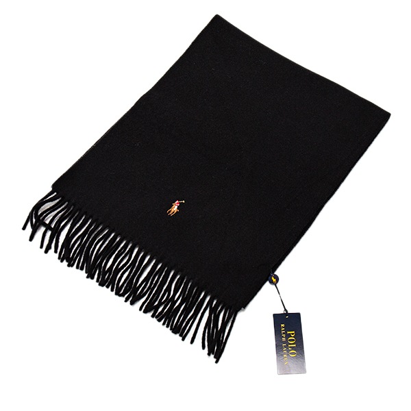 ݥ ե POLO RALPH LAUREN ޥե顼 ȡ ͥ㡼 ꥢ С󥦡  PC1047 signature italian virgin wool scarf  ǥ 