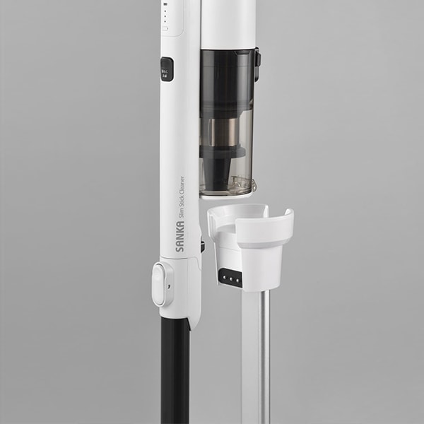 【新品未開封】SANKA SSC-4000WH スティッククリーナー SANKA サンカ 充電式スティッククリーナー 2WAY ホワイト 自走式