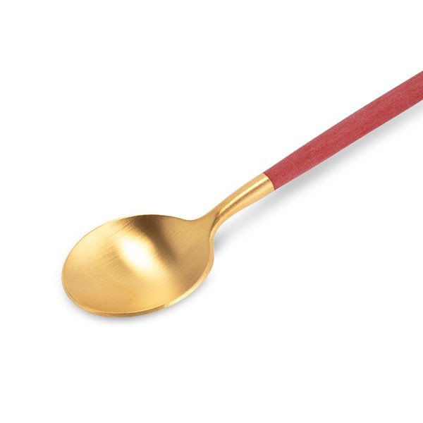 �����ݡ��� Cutipol GOA ���� �����ҡ����ƥ������ס��� ��åɡߥ������ Tea spoon/ Coffee Spoon Red Gold ���ƥ�쥹 ���ȥ�꡼ ��