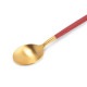 �����ݡ��� Cutipol GOA ���� �����ҡ����ƥ������ס��� ��åɡߥ������ Tea spoon/ Coffee Spoon Red Gold ���ƥ�쥹 ���ȥ�꡼ ��