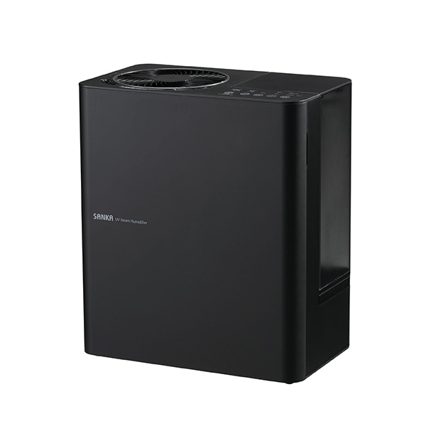 SANKA SSH-8100UVBK UVパワースチーム式加湿器　新品未使用 FRSHIP サンカ SANKA 加湿器 UVパワースチーム ブラック W除菌