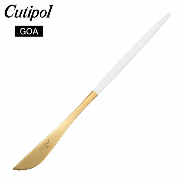�����ݡ��� Cutipol GOA ���� �ǥ����ȥʥ��� �ۥ磻�ȡߥ������ Dessert knife White ���ȥ�꡼ GO06WG ������ ��