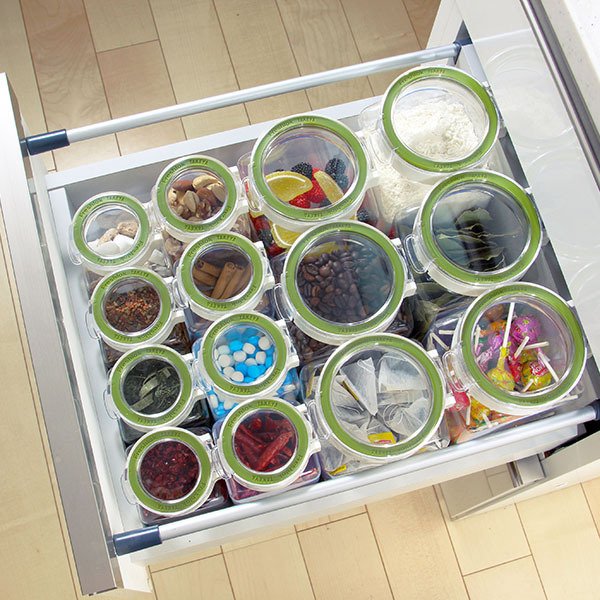 タケヤ フレッシュロック 角型 800mL 3個セット 調味料入れ 保存容器