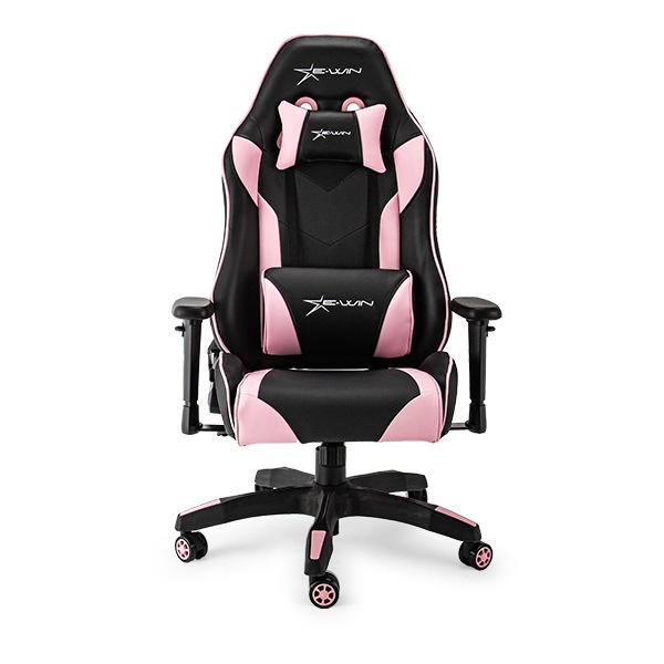 前傾チルトなし】E-WIN ゲーミングチェア オフィスチェア 女性 レザー 