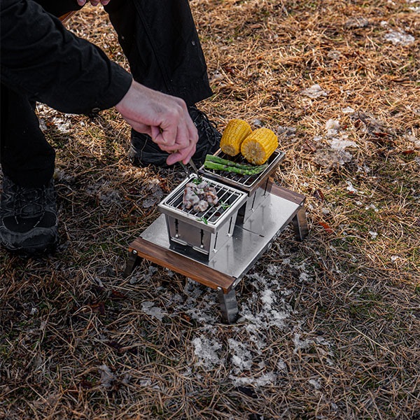 パーフェクトグリル マイクロ スクエア バーベキューグリル 折りたたみ