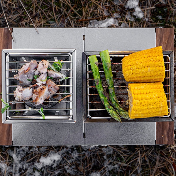 パーフェクトグリル マイクロ スクエア バーベキューグリル 折りたたみ