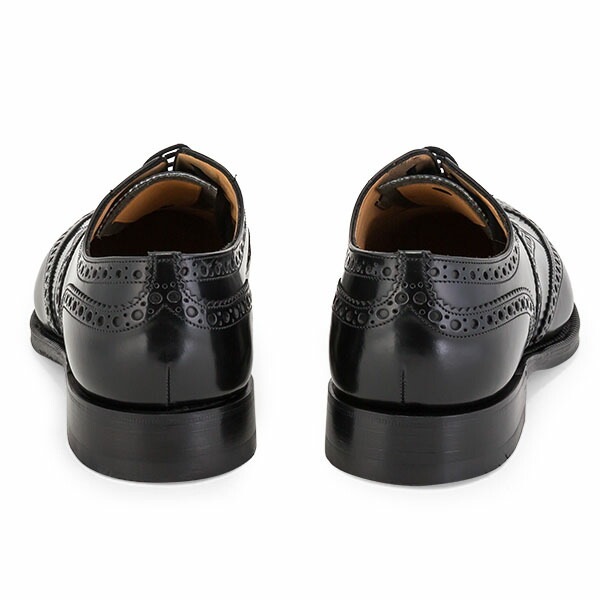 訳あり】 Church's チャーチ Burwood バーウッド ブラック ポリッシュ