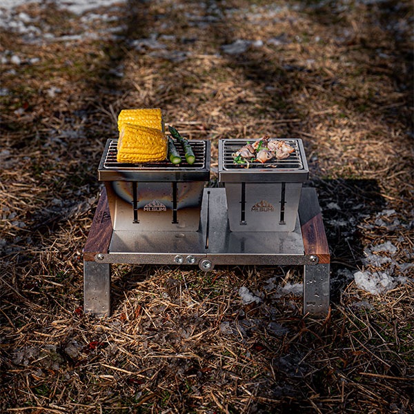 パーフェクトグリル マイクロ レクタ バーベキューグリル 折りたたみ