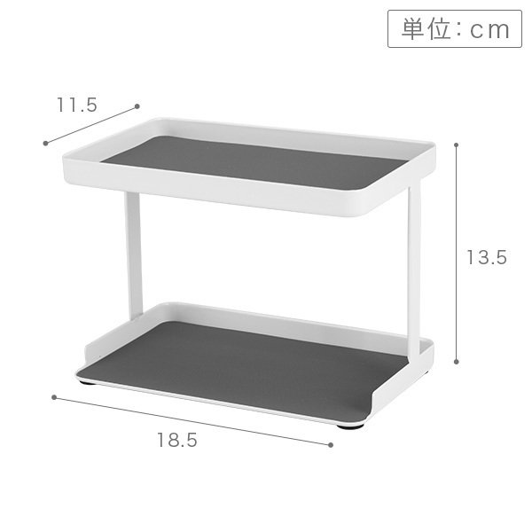 【新品・未使用】　調味料ラック　スパイスラック　キッチンラック Amazon｜[FOQW] キッチンラック 調味料ラック 2段 スパイス