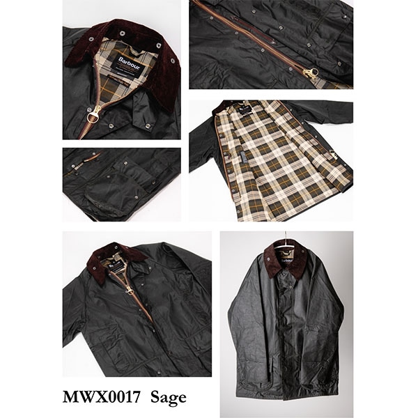 バブアー Barbour ワックスコーティングジャケット メンズ ワックス