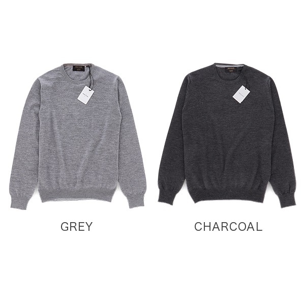����󥵥å� Gran Sasso �˥å� �������� ���롼�ͥå� CREW NECK 55167 14290 CREW L/SLV ��� ̵�� ������ ���Υ����� �ݼ� Ĺµ �����ꥢ ������� ���ե��������奢�� ��