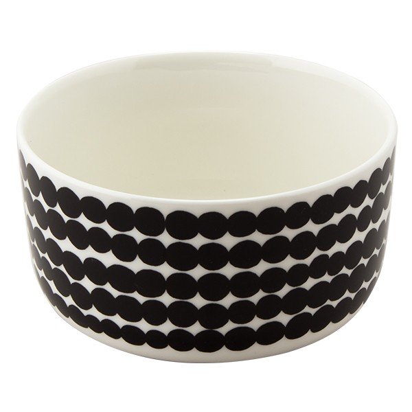 �ޥ��å� Marimekko �ܥ��� 500mL ������ȥ�ס������ Oiva Siirtolapuutarha �ۥ磻�� / �֥�å� 063300-190 �ܡ��� �������� �̲� ������