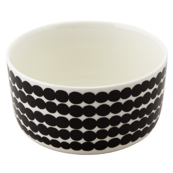 �ޥ��å� Marimekko �ܥ��� 500mL ������ȥ�ס������ Oiva Siirtolapuutarha �ۥ磻�� / �֥�å� 063300-190 �ܡ��� �������� �̲� ������