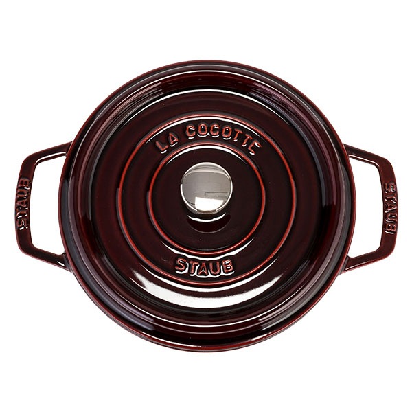 ���ȥ��� Staub �ԥ� �����å� �饦��� 22cm ξ���� �ۡ����� �� Cocotte ������� ���å��� ������ ��