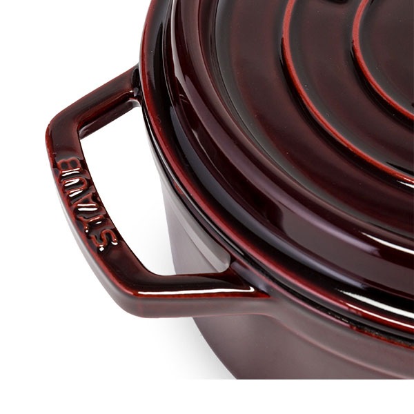 ���ȥ��� Staub �ԥ� �����å� �饦��� 22cm ξ���� �ۡ����� �� Cocotte ������� ���å��� ������ ��