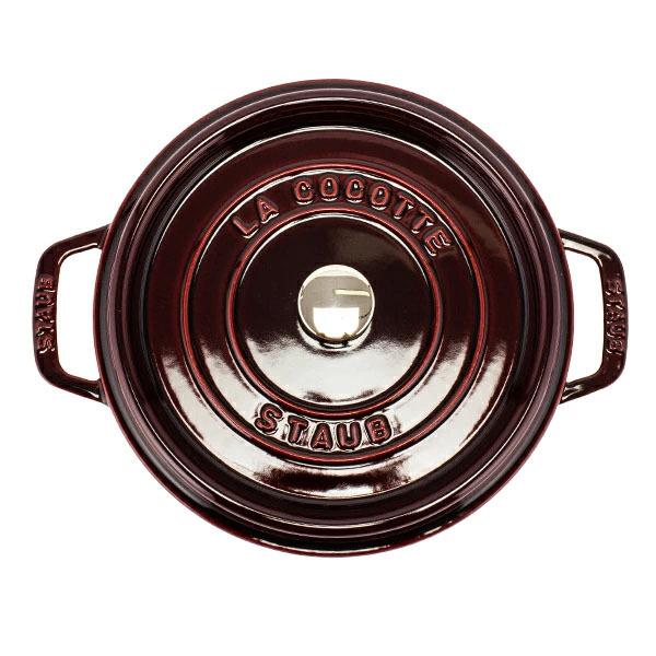 訳あり】 ストウブ 鍋 Staub ピコ ココット ラウンド 24cm 両手鍋