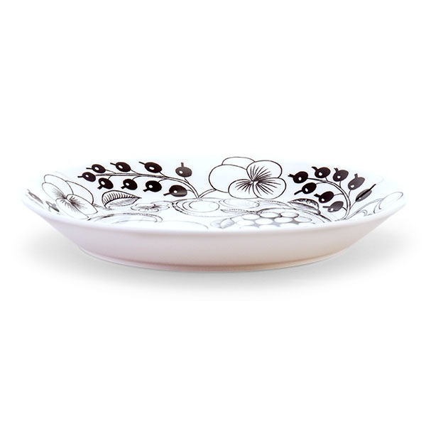 ����ӥ� Arabia �� �ץ졼�� ʿ�� 21cm �ѥ�ƥ��å� 1005399 �֥�å� & �ۥ磻�� Paratiisi Plate Flat Black & White �ݻ� ����� �����ӥ󥰥ץ졼�� ���� ���� �̲� ������� ���襤�� ���å���