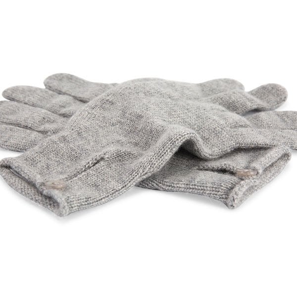 ジョンストンズ JOHNSTONS 手袋 カシミア ボタン付きグローブ HAY02241
