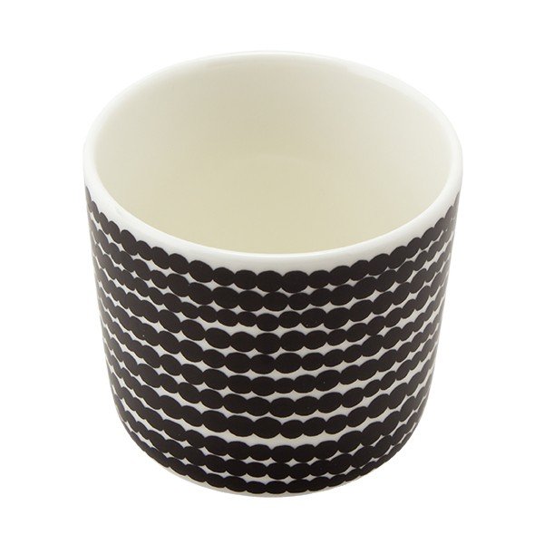 �ޥ��å� Marimekko ������ȥ�ס������ ��ƥޥ� 200mL Oiva Siirtolapuutarha �ۥ磻�� / �֥�å� 063291-190 ���å� �������� �����ҡ����å� ������