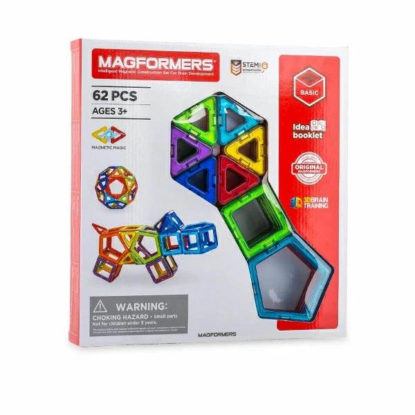 訳あり】 マグフォーマー Magformers おもちゃ 62ピース 知育玩具 磁石