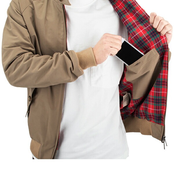 �Х饯���� Baracuta ���㥱�å� G9 ���饷�å� �ϥ��ȥ󥸥㥱�å� ��� BRCPS0001 �ѹ��� �������� ��� �֥륾�� �����󥰥ȥå�  ��
