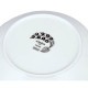 ����ӥ� Arabia �� �ץ졼�� ʿ�� 26cm �ѥ�ƥ��å� 1005398 �֥�å� & �ۥ磻�� Paratiisi Plate Flat Black & White �ݻ� ����� �����ӥ󥰥ץ졼�� ���� ���� �̲� ������� ���襤�� ���å��� ��