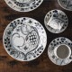 ����ӥ� Arabia �� �ץ졼�� ʿ�� 26cm �ѥ�ƥ��å� 1005398 �֥�å� & �ۥ磻�� Paratiisi Plate Flat Black & White �ݻ� ����� �����ӥ󥰥ץ졼�� ���� ���� �̲� ������� ���襤�� ���å��� ��