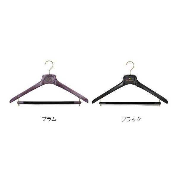 MAINETTI ブラックハンガー 10本セット ハンガー マイネッティ Mainetti SAR43CS Hanger サルトリアーレ