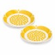 ����ӥ� Arabia �ץ졼�� 21cm 2�����å� �ڥ� ����̥󥿥� �� ���� ���� 1028200 Sunnuntai Plate Yellow/White ������� �̲� ���å��� ��