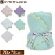 ڹ⸡˺ѡۥ  ٥ӡ֥󥱥å & ˹ 78  78cm 17  21cm ʼ ȩ ǥ ֤ å KASHWERE Baby Blanket - Solid w/ Trim 