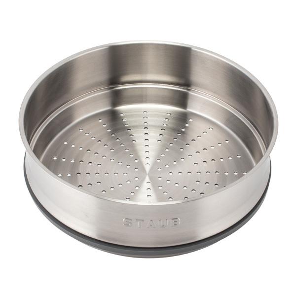 訳あり】 ストウブ 鍋 Staub ココットラウンド / スチーマーセット