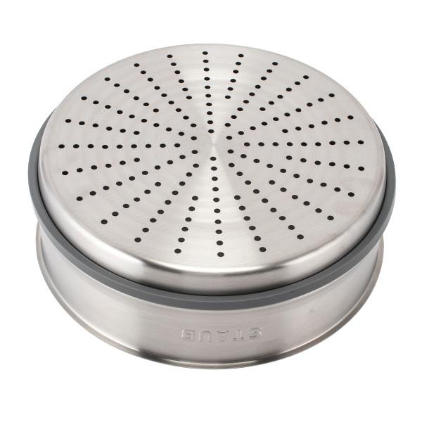 訳あり：箱破損】 ストウブ 鍋 Staub ココットラウンド / スチーマー