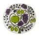 ����ӥ� Arabia �� �ץ졼�� �滮 25cm �ѥ�ƥ��å� 1016092 �ѡ��ץ� Paratiisi Plate Purple �ݻ� ����� �����ӥ󥰥ץ졼�� ���� ���� �̲� ������� ���襤�� ���å��� ��