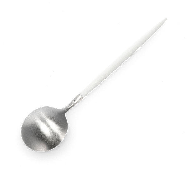 ݡ Cutipol GOA  ǥȥס ۥ磻 Dessert spoon White ȥ꡼ GO08W  