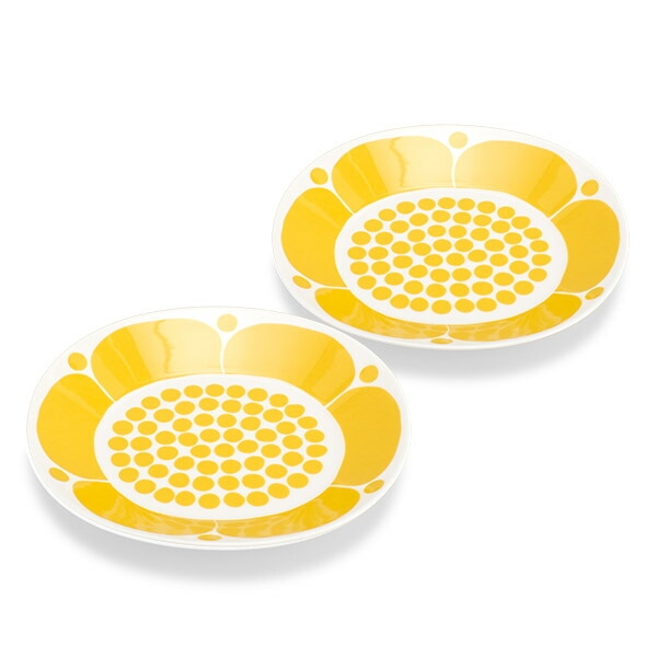 アラビア Arabia オーバルプレート 25cm 2点セット ペア スンヌンタイ