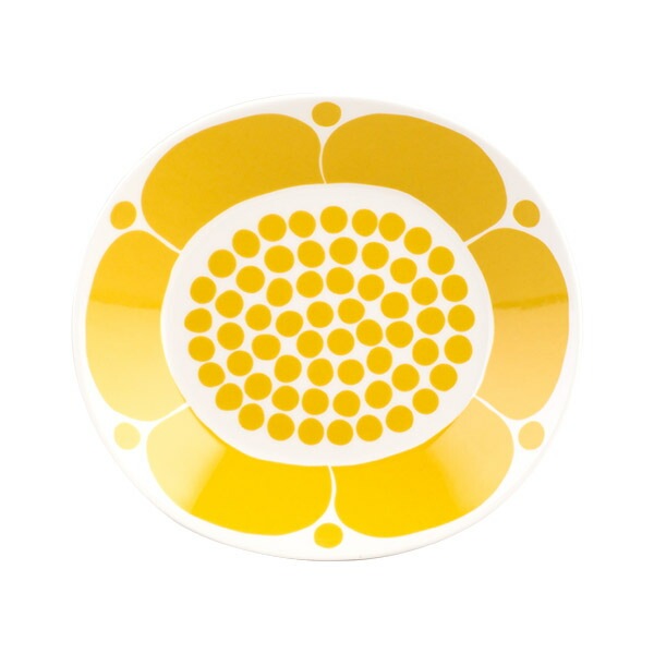 ����ӥ� Arabia �����Х�ץ졼�� 25cm 2�����å� �ڥ� ����̥󥿥� �� ���� ���� 1028202 Sunnuntai Plate Oval Yellow/White ������� �̲� ���å��� ��