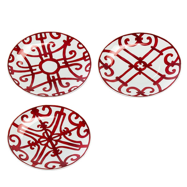訳あり】Hermes エルメス Balcon du Guadalquivir Set of Bread and