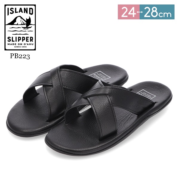 �������ɥ���å� Island Slipper �쥶�� �ӡ���������� PB223 ������������� ��ǥ����� ��� �ӡ����� �ϥ磻 �ܳ� ������� �ȥ� Leather Slide �쥶�����饤�� ��