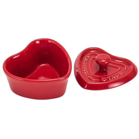 在庫限り ストウブ Staub セラミック ミニココット ハート 10cm 40511