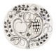 ����ӥ� Arabia �� �ץ졼�� �滮 25cm �ѥ�ƥ��å� 1005394 �֥�å� & �ۥ磻�� Paratiisi Plate Oval Black & White �ݻ� ����� �����ӥ󥰥ץ졼�� ���� ���� �̲� ������� ���襤�� ���å��� ��