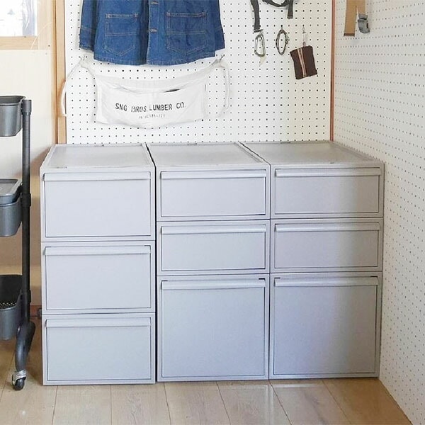 ライクイット like-it 収納ケース クローゼットシステム 引出し M 3個