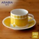 ����ӥ� Arabia ����̥󥿥� ���åס��������� 280mL 16.5cm Sunnuntai Cup & Saucer 1028186 1028188 �ޥ����å� �ץ졼�� ���� ���� Yellow / White ������� �̲� ���å��� ��