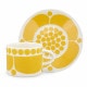 ����ӥ� Arabia ����̥󥿥� ���åס��������� 280mL 16.5cm Sunnuntai Cup & Saucer 1028186 1028188 �ޥ����å� �ץ졼�� ���� ���� Yellow / White ������� �̲� ���å��� ��