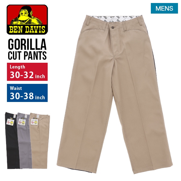 ベンデイビス Ben Davis パンツ ワークパンツ ゴリラカット GORILLA