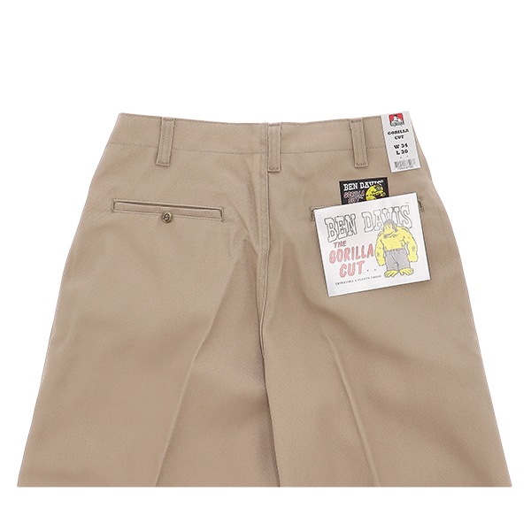 �٥�ǥ��ӥ� Ben Davis �ѥ�� ����ѥ�� ����饫�å� GORILLA CUT 674 Black 675 Khaki 677 Lt. Grey ��� �礭�������� �礭�� �ӥå������� ��ä��� ���Υѥ� ̵�� ���������� ���ᥫ�� ��