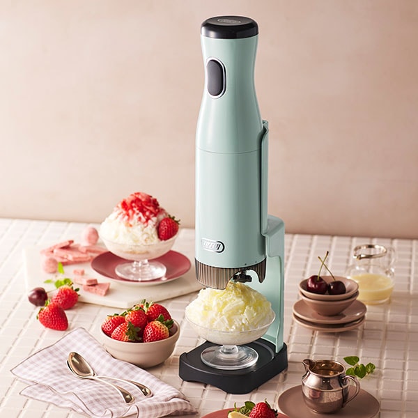 トフィー Toffy コードレスふわふわかき氷器 かき氷機 製氷カップ付き