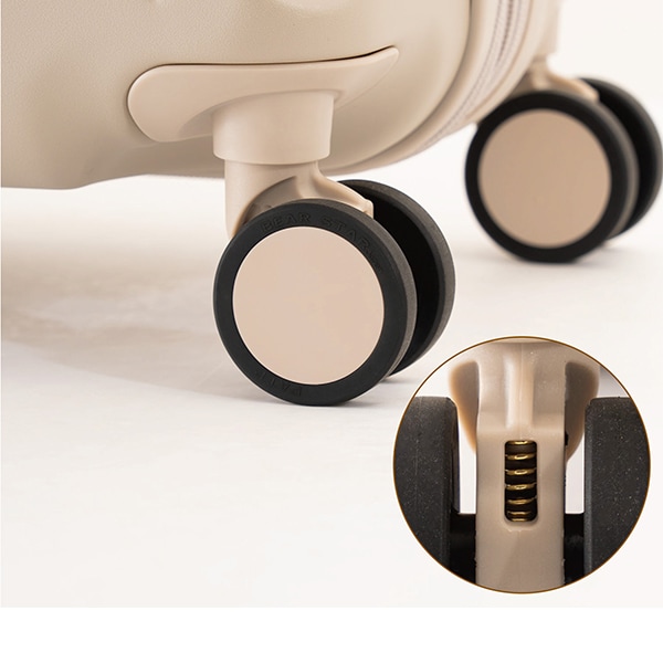 アジアラゲージ A.L.I スーツケース 折り畳み式ドリンクホルダー付き